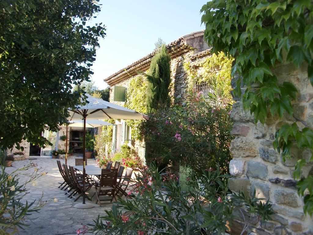 Bed and Breakfast La Pacha Saint-Montan Exterior foto