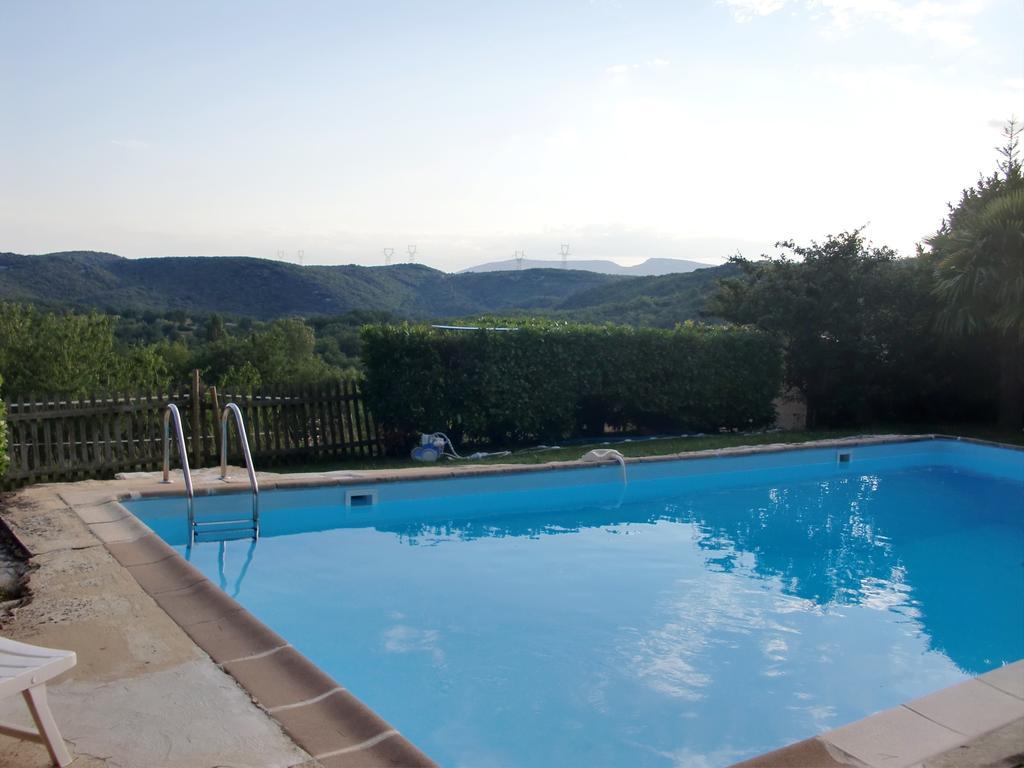 Bed and Breakfast La Pacha Saint-Montan Exterior foto