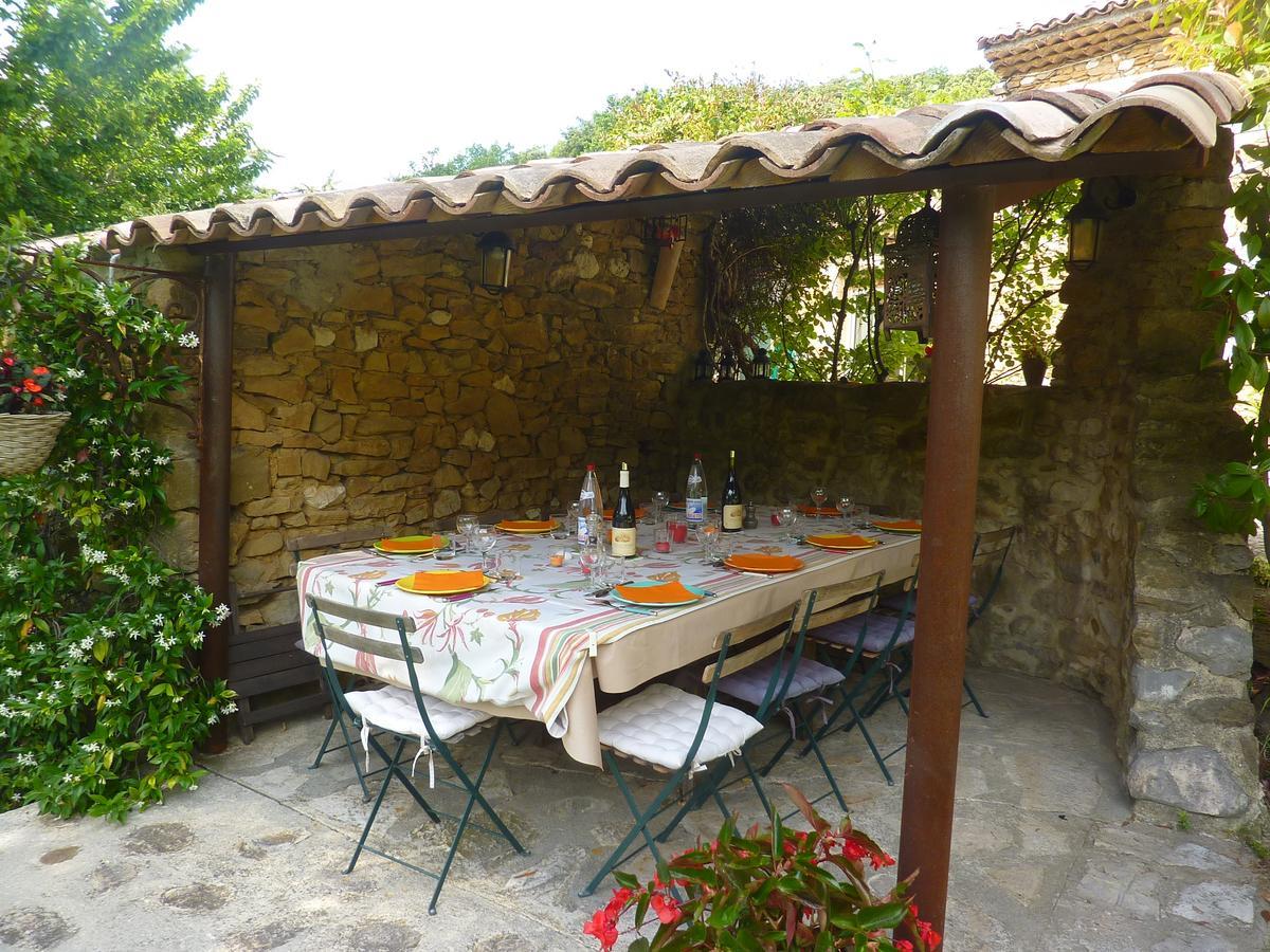 Bed and Breakfast La Pacha Saint-Montan Exterior foto